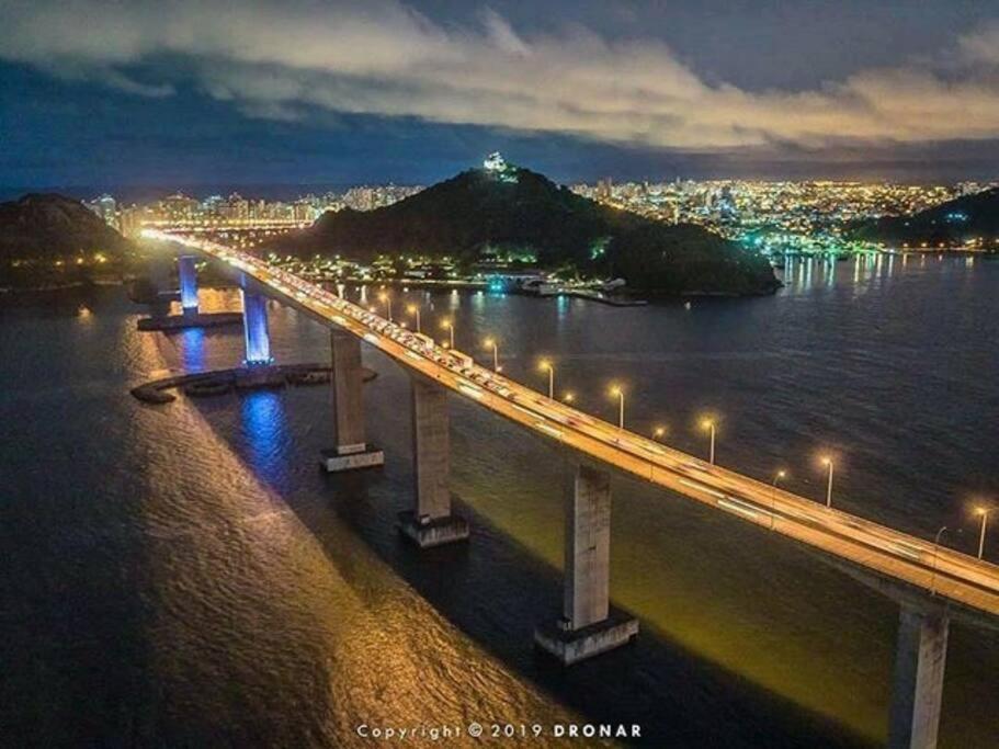 Appartamento 2 Quartos De Frente Para O Mar Da Praia Da Costa Vila Velha  Esterno foto